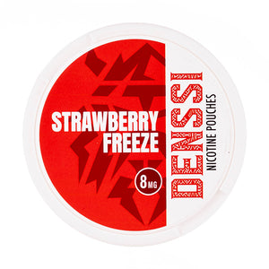 Strawberry Freeze Nicotine Pouches by Denssi
