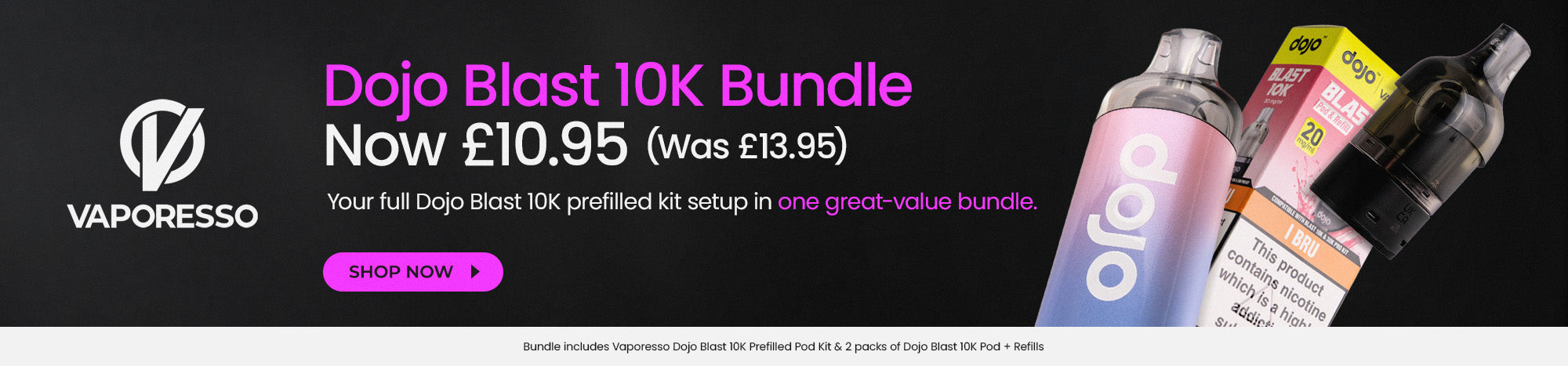 Vaporesso Dojo Blast Bundle Kit - Now £10.95