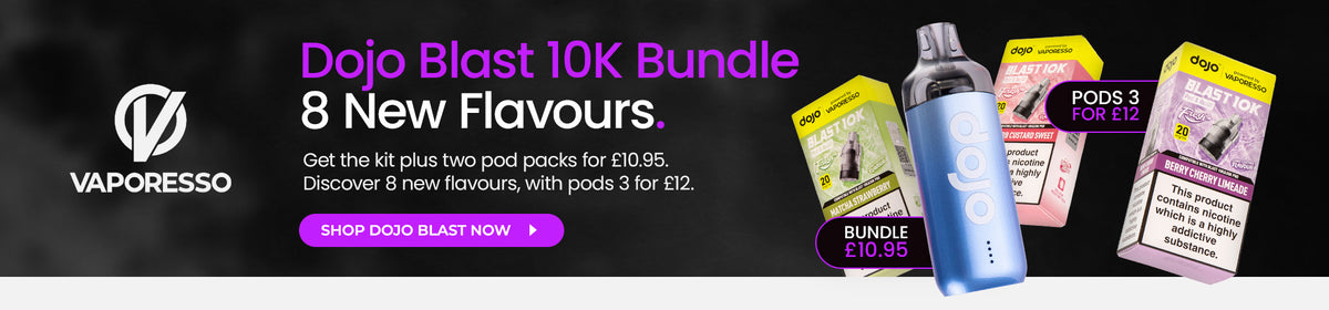 Shop Vaporesso Dojo Blast 10K Pod Kit Bundle