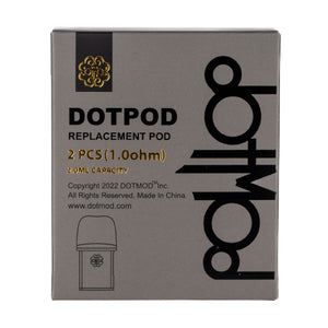 dotPod Nano Replacement Pods by Dotmod - 1.0ohm