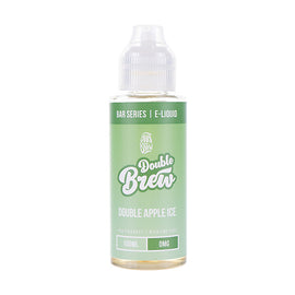 Double Apple Ice Double Brew Bar Series 100ml (50/50) by Ohm Brew