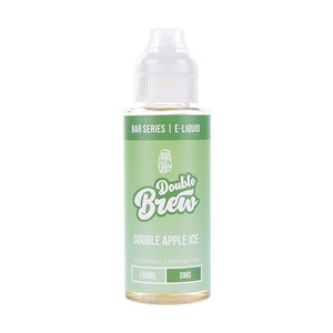 Double Apple Ice Double Brew Bar Series 100ml (50/50) by Ohm Brew