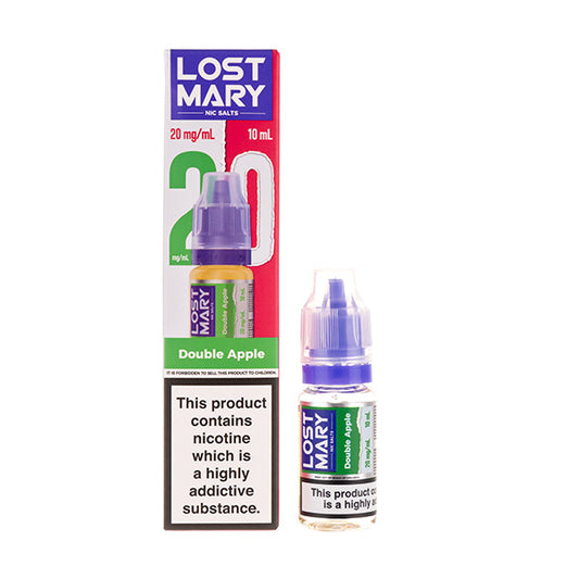 Double Apple Nic Salt E-Liquid by Lost Mary