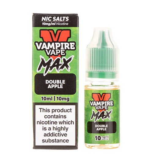 Double Apple Nic Salt E-Liquid by Vampire Vape Max  -10mg