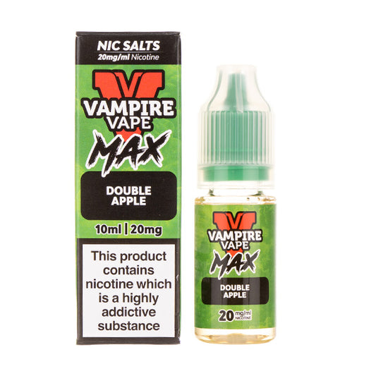 Double Apple Nic Salt E-Liquid by Vampire Vape Max - 20mg