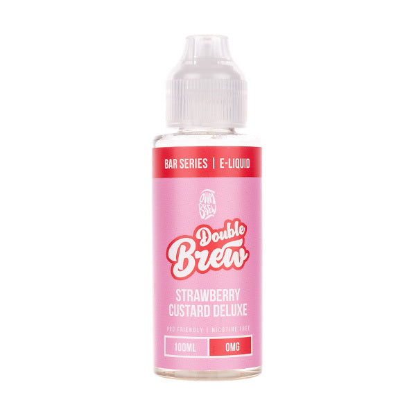 Ohm Brew Strawberry Custard Deluxe Double Brew Bar Series 100ml (55/45) by Ohm Brew — image 1 of 1