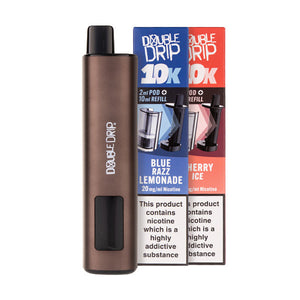 Double Drip 10K Prefilled Pod Kit Bundle