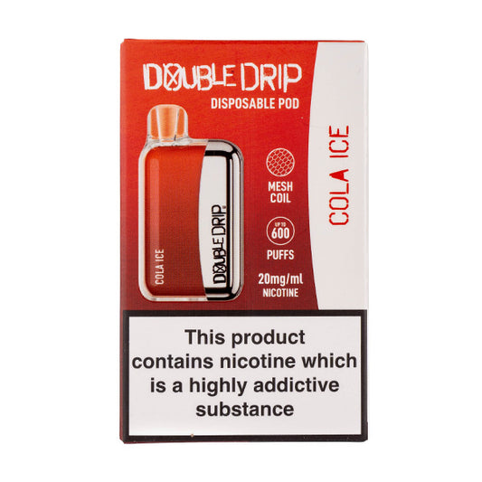 Double Drip Disposable Vape in Cola Ice flavour