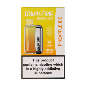Double Drip Disposable Vape in Pineapple Ice flavour