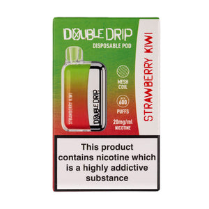 Double Drip Disposable Vape in Strawberry Kiwi flavour