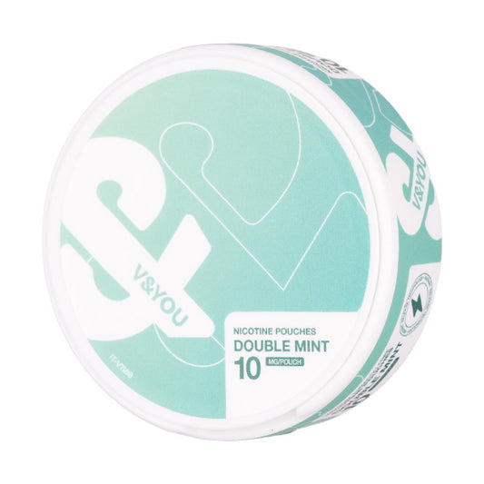 Double Mint Nicotine Pouches by V&You NXT Edition