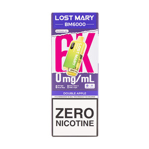 Lost Mary BM6000 Prefilled Pod Kit - 0mg in Double Apple