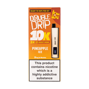 Double Drip 10K Prefilled Pod Kit - Pineapple Ice
