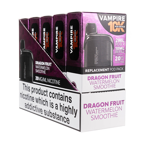 VAMPIRE VAPE Vampire Vape 10K Prefilled Pod + Refill [Box of 5] product image