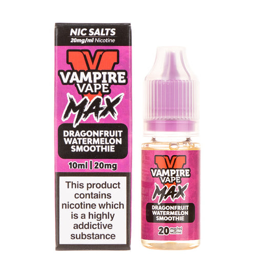 Dragonfruit Watermelon Smoothie Nic Salt E-Liquid by Vampire Vape Max - 20mg