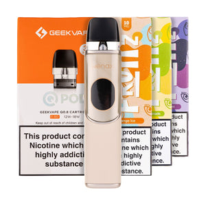 Geek Vape Wenax Q2 Pod Kit Bundle Sunset Dune