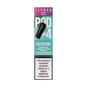 EB Edition 4 in 1 Prefilled Pods by Elf Bar - 4 Pack