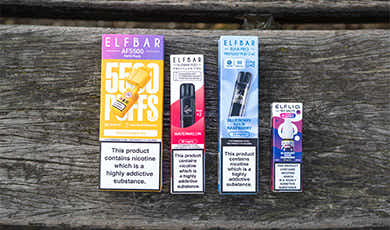 Bestselling ELFBAR flavours across all ranges
