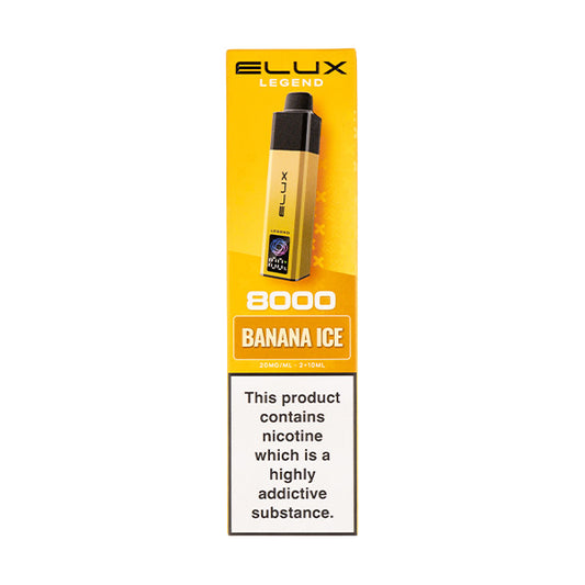ELUX Legend 8000 Prefilled Pod Kit - Banana Ice