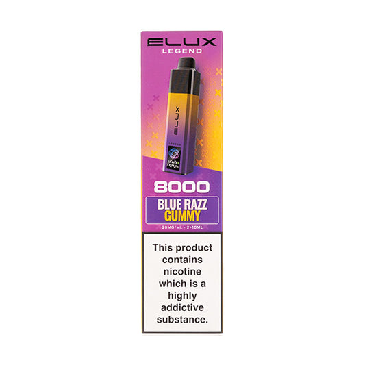 ELUX Legend 8000 Prefilled Pod Kit - Blue Razz Gummy