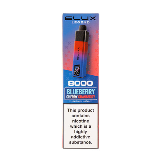 ELUX Legend 8000 Prefilled Pod Kit - Blueberry Cherry Cranberry