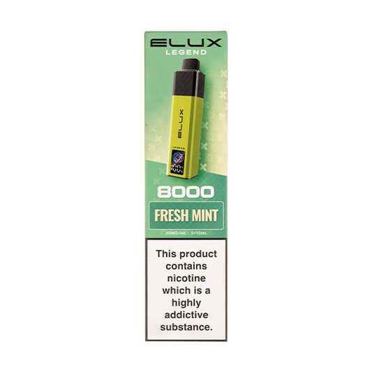 ELUX Legend 8000 Prefilled Pod Kit - Fresh Mint