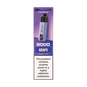 ELUX Legend 8000 Prefilled Pod Kit - Grape