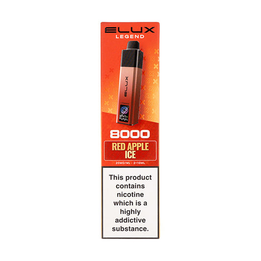 ELUX Legend 8000 Prefilled Pod Kit - Red Apple Ice