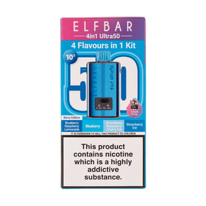 Elf Bar 4in1 Ultra 50 Prefilled Pod Kit Berry Edition