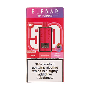 Elf Bar 4in1 Ultra 50 Prefilled Pod Kit Cherry Edition