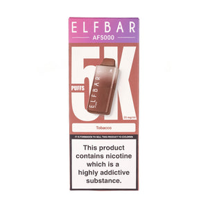 Elf Bar AF5000 Disposable Vape in tobacco