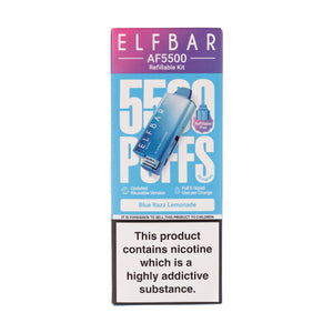 Elf Bar AF5500 Prefilled Pod Kit Blue Razz Lemonade