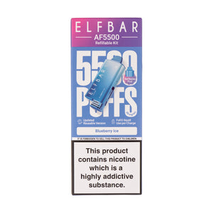Elf Bar AF5500 Prefilled Pod Kit Blueberry Ice
