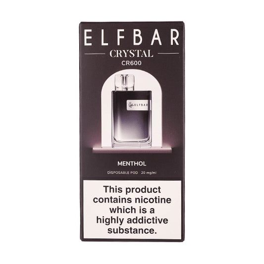 Elf Bar Crystal CR600 Disposable Vape Menthol