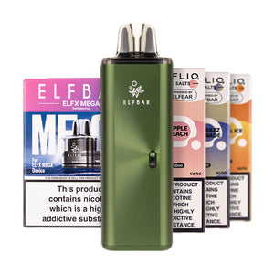 Elf Bar ELFX Mega Pod Kit Bundle - Green