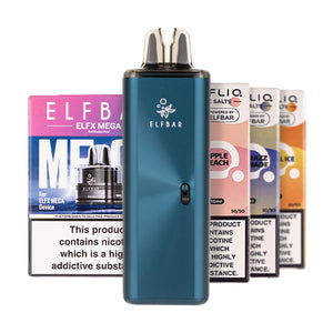 Elf Bar ELFX Mega Pod Kit Bundle - Navy