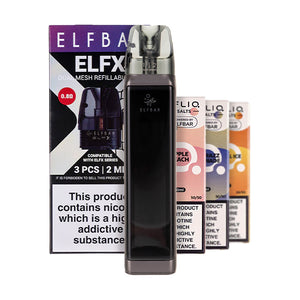 Elf Bar ELFX Ultra Pod Kit Bundle - Greyline