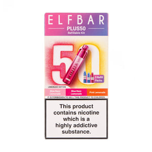 Elf Bar Plus 50 Prefilled Pod Kit Lemonade Edition