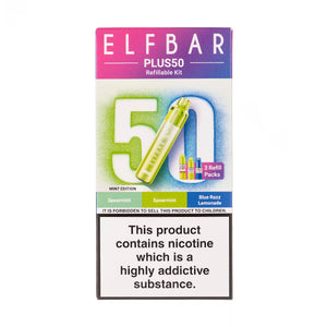 Elf Bar Plus 50 Prefilled Pod Kit in Mint Edition