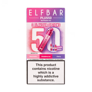 Elf Bar Plus 50 Prefilled Pod Kit in Red Edition