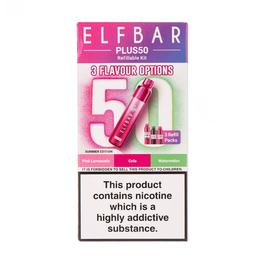 Elf Bar Plus 50 Prefilled Pod Kit in Summer Edition