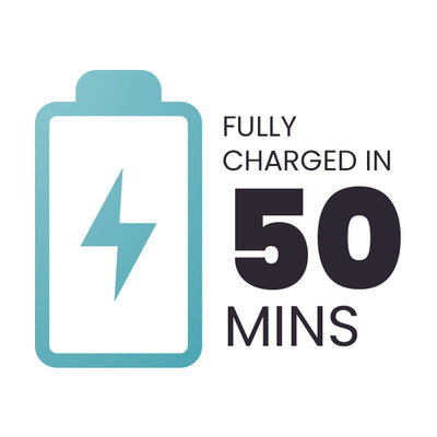 50 Mins Charging Time