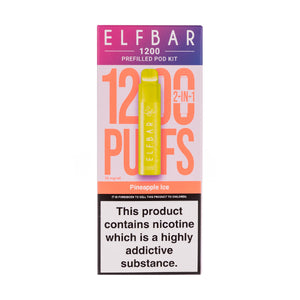 Elf Bar 1200 Pod Kit Pineapple Ice