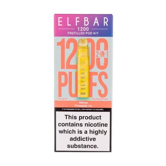 Elf Bar 1200 Pod Kit Yellow Edition
