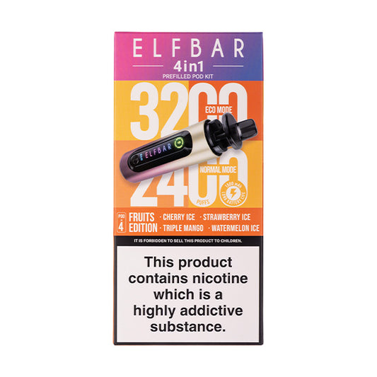 Elf Bar 4 in 1 Prefilled Pod Kit - Big Puff Bars | Vape Superstore Elf Bar 4 in 1 Prefilled Pod Kit - Big Puff Bars | Vape Superstore