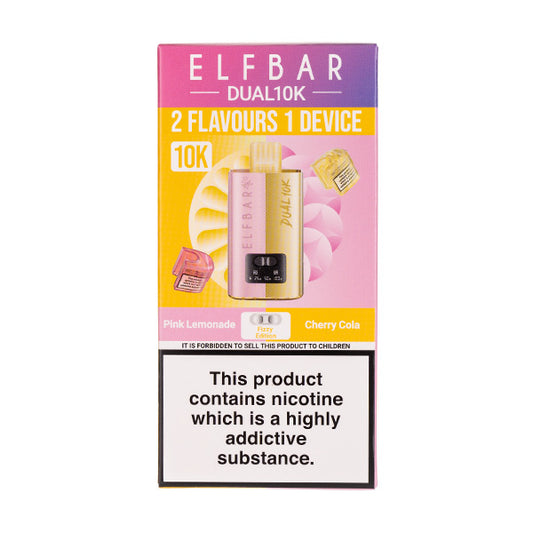 Elf Bar Dual 10K Pod Vape Kit | Dual Flavour Prefilled Vape Elf Bar Dual 10K Pod Vape Kit | Dual Flavour Prefilled Vape