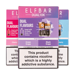 Items that are compatible with Elf Bar Dual 10k Prefilled Pod Vape Kit