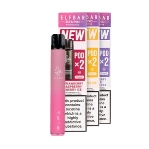 Elf Bar ELFA Pro Pod Kit Bundle - Aurora Pink