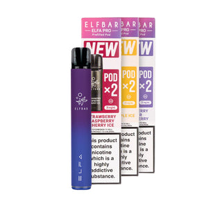 Elf Bar ELFA Pro Pod Kit Bundle - Aurora Purple