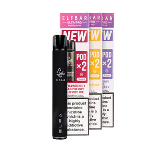 Elf Bar ELFA Pro Pod Kit Bundle - Black